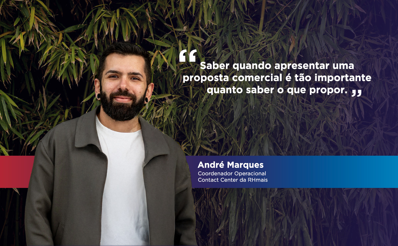 Andr&eacute; Marques Contact Center RHmais